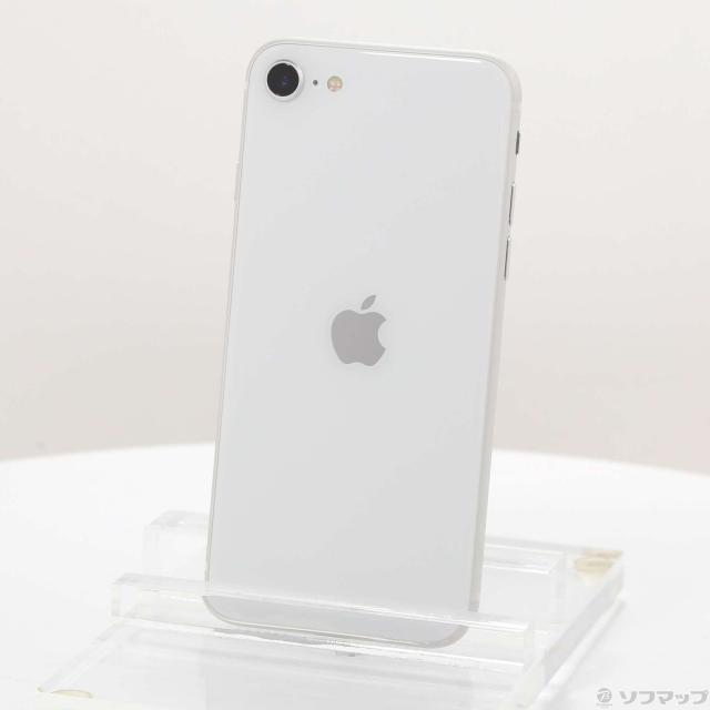 中古)Apple iPhone SE 第2世代 256GB ホワイト MXVU2J/A SIM