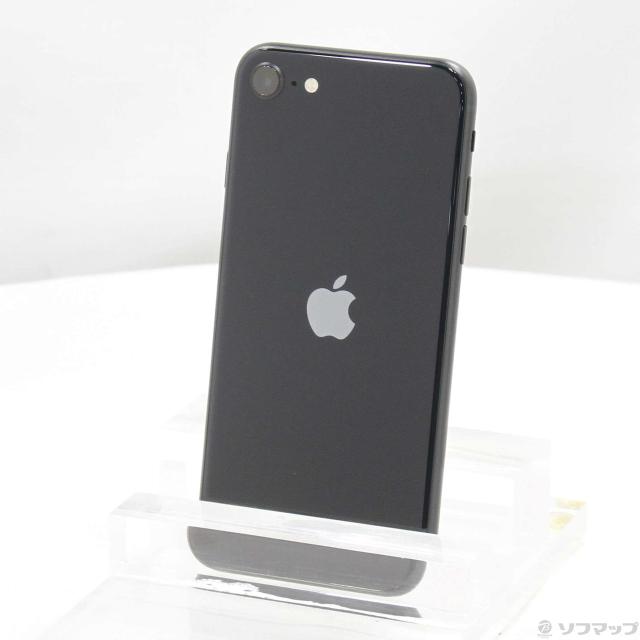 中古)Apple iPhone SE 第3世代 64GB ミッドナイト MMYC3J/A SIM