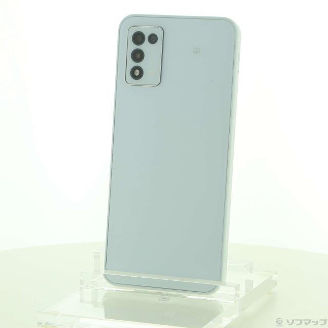 (中古)ZTE Libero 5G III 64GB ホワイト ZESBY2 Y!mobile SIMフリー(368-ud)