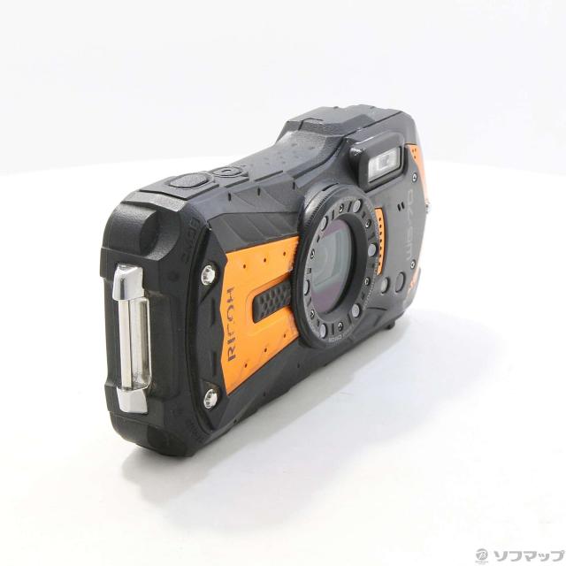 中古)RICOH RICOH WG-70 オレンジ(258-ud)