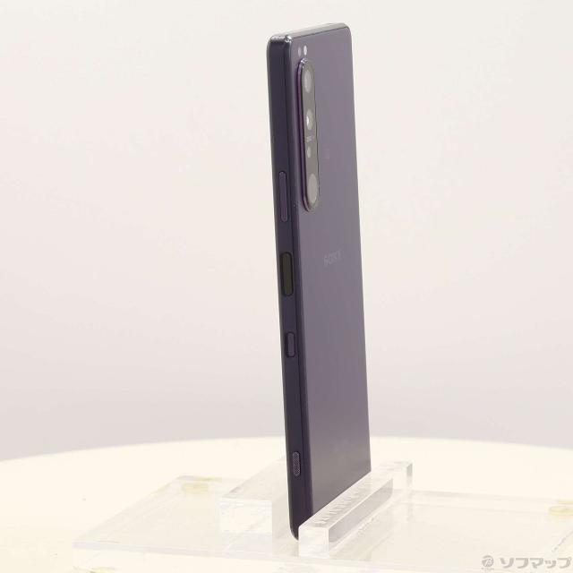 中古)SONY Xperia 1 III 256GB フロストパープル SO-51B docomo