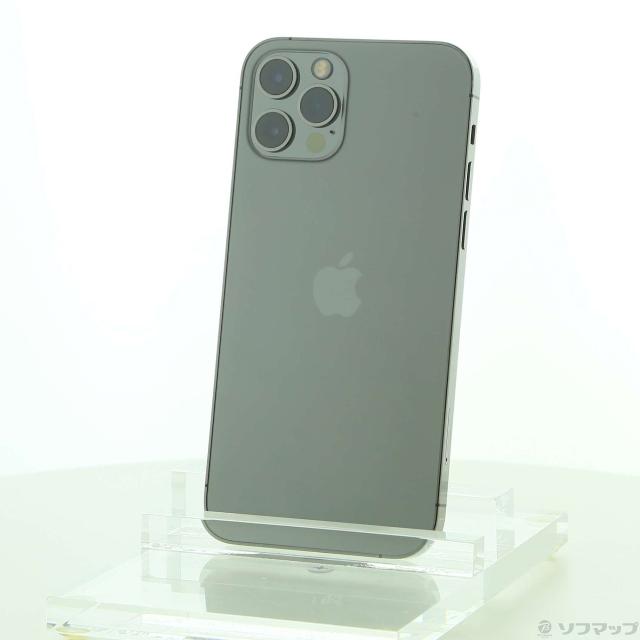 中古)Apple iPhone12 Pro 256GB グラファイト MGM93J/A SIM