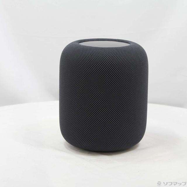 美品】 Pod 第2世代 ミッドナイト MQJ73J/A Apple HomePod 第2世代