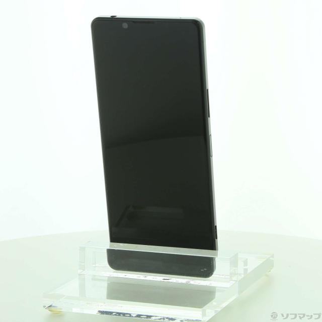 SIMフリー Xperia 1 II SO-51A ブラック128GB 本体[Bランク