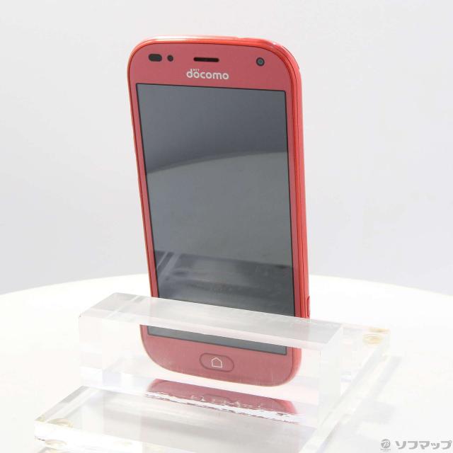 美品✴︎docomoらくらくしリーズ F-42A赤色 SIMロック解除済 美品