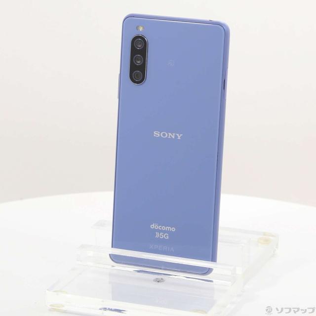 中古)SONY Xperia 10 III 128GB ブルー SO-52B docomo(349-ud)