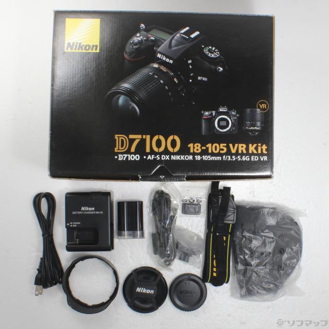 ニコン Nikon D7100 18-105mm VR レンズキット SDカード 【公式 ニコン Nikon D7100 18-105mm VR レンズキット SDカード 【公式
