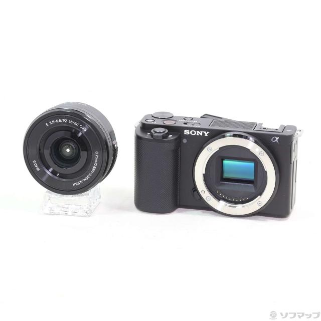 中古)SONY VLOGCAM ZV-E10L パワーズームレンズキット ブラック 中古)SONY VLOGCAM ZV-E10L パワーズームレンズキット ブラック