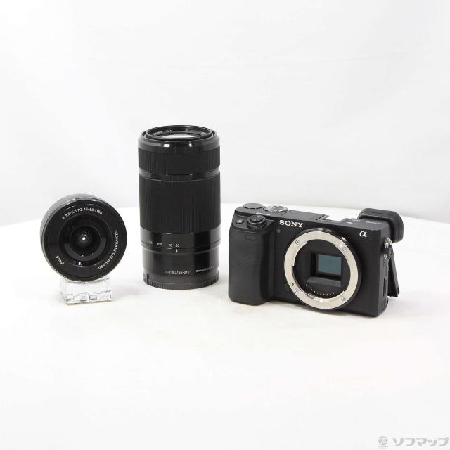 α6400 ILCE-6400Y ダブルズームレンズキット [ブラック] 【公式通販】