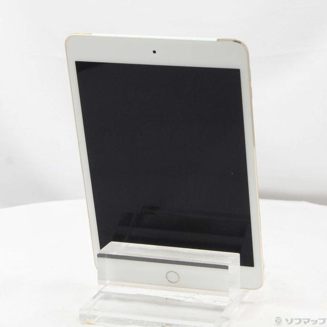 iPad mini 4 128GB MK782J/A SIMフリー [ゴールド] ムスビー｜iPad mini 第4世代 Wi-Fi+Cellular モデル 128GB