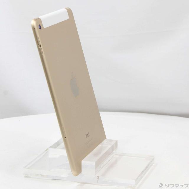 中古)Apple iPad mini 4 128GB ゴールド MK782J/A SIMフリー(305-ud)
