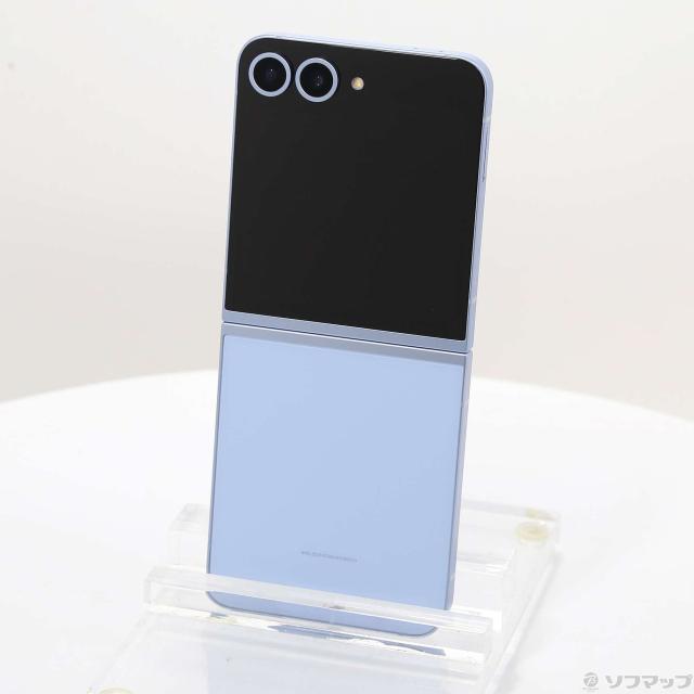 中古)SAMSUNG Galaxy Z Flip6 256GB ブルー SM-F741QLBASJP SIMフリー