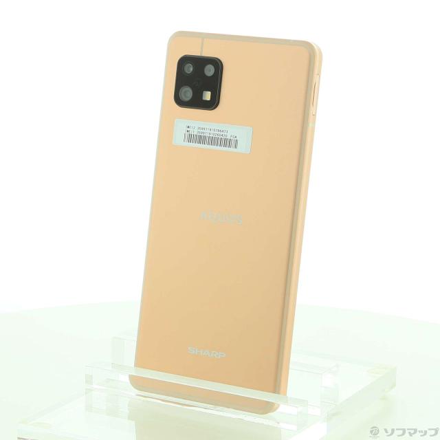 シャープ AQUOS sense6s ライトカッパー 【公式通販】