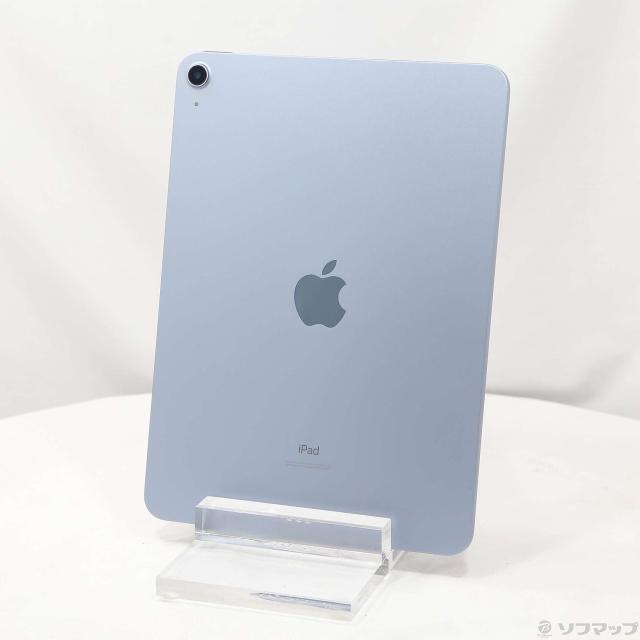 中古)Apple iPad Air 第4世代 64GB スカイブルー MYFQ2J/A Wi-Fi(349-ud)