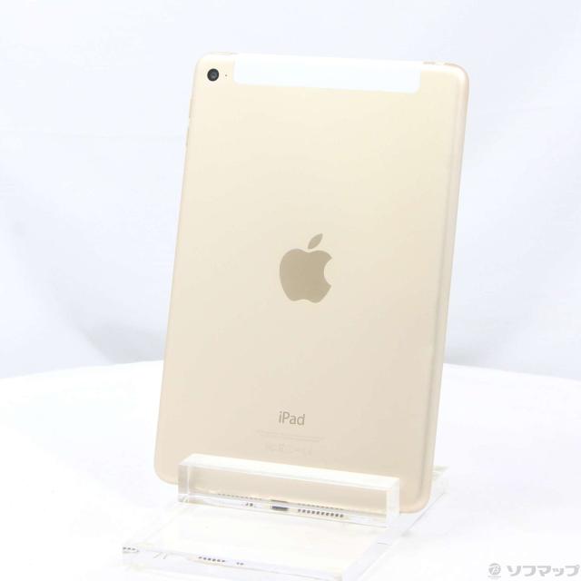iPad mini 4世代 64GB MK752J/A［ゴールド］ iPad mini 中古 Apple mini4 Wi-Fi + Cellular 64GB ゴールド