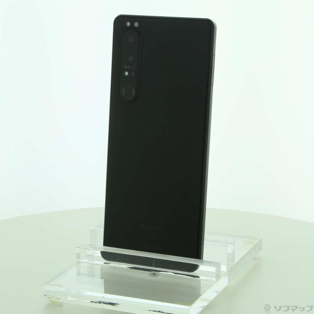 中古)SONY Xperia 1 III 256GB フロストブラック SO-51B docomo