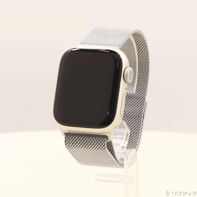 中古)Apple Apple Watch Series 7 GPS 41mm スターライト 中古)Apple Apple Watch Series 7 GPS 41mm スターライト