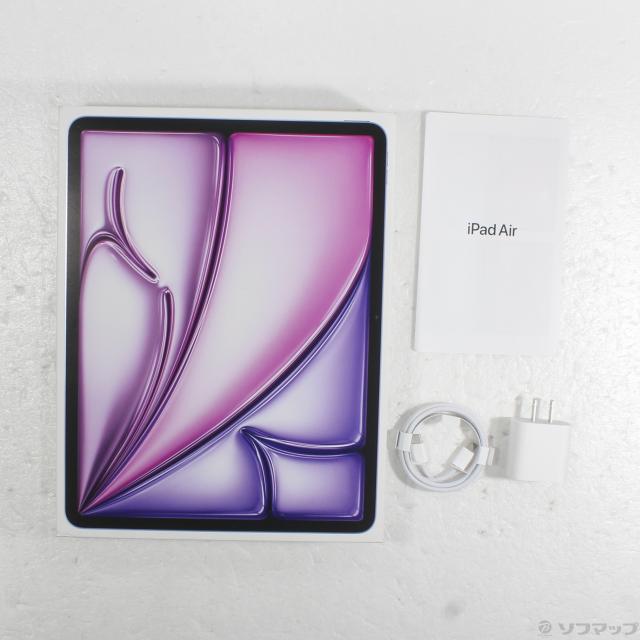 iPad Air（M3）256GB 13インチ パープル 新品未開封未使用 中古)Apple iPad Air 13インチ(M3) 256GB パープル MCJ84J/A SIM