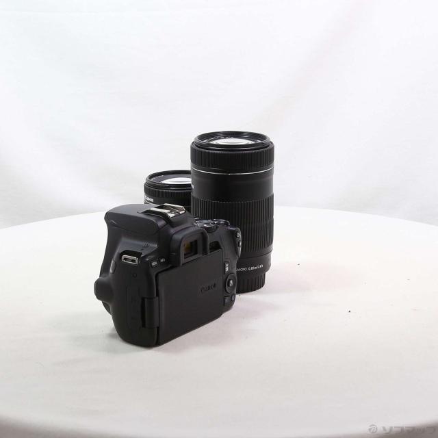 中古)Canon EOS Kiss X10 ダブルズームキット ブラック(349-ud)