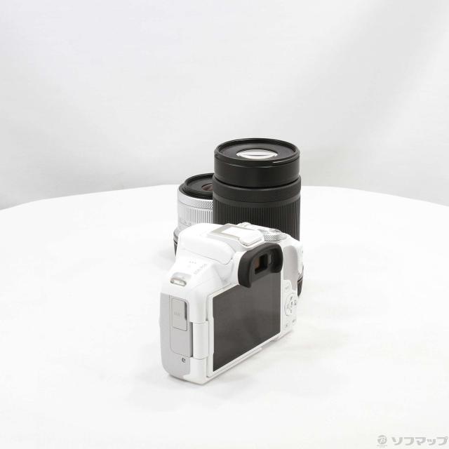 新品！Canon EOS R50 ダブルズームキット [ホワイト] 中古】Canon EOS