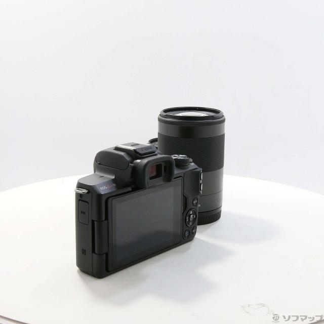 中古)Canon EOS Kiss M ダブルズームキット ブラック(258-ud) 中古)Canon EOS Kiss M ダブルズームキット ブラック(258-ud)