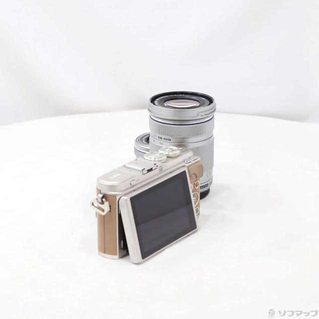 OLYMPUS E-PL9 ブラウン　望遠ダブルレンズキット OLYMPUS PEN オリンパス ミラーレス E-PL9 レンズキット