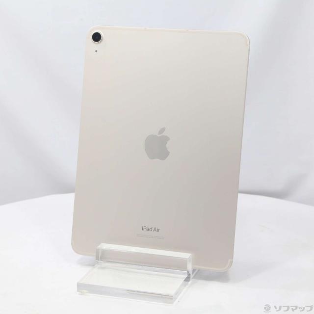 中古)Apple iPad Air 第5世代 64GB スターライト MM6V3J/A SIMフリー