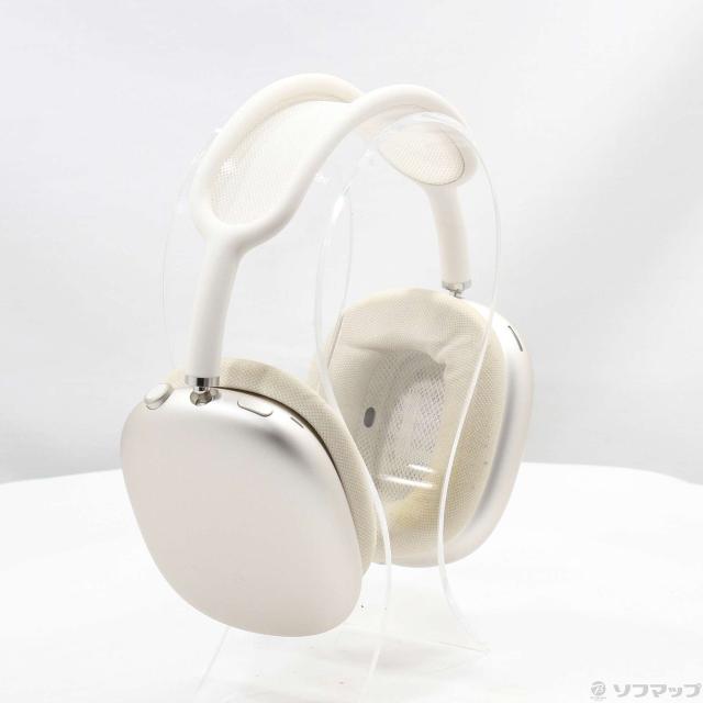 中古)Apple AirPods Max (USB-C) スターライト MWW53ZA/A(377-ud)