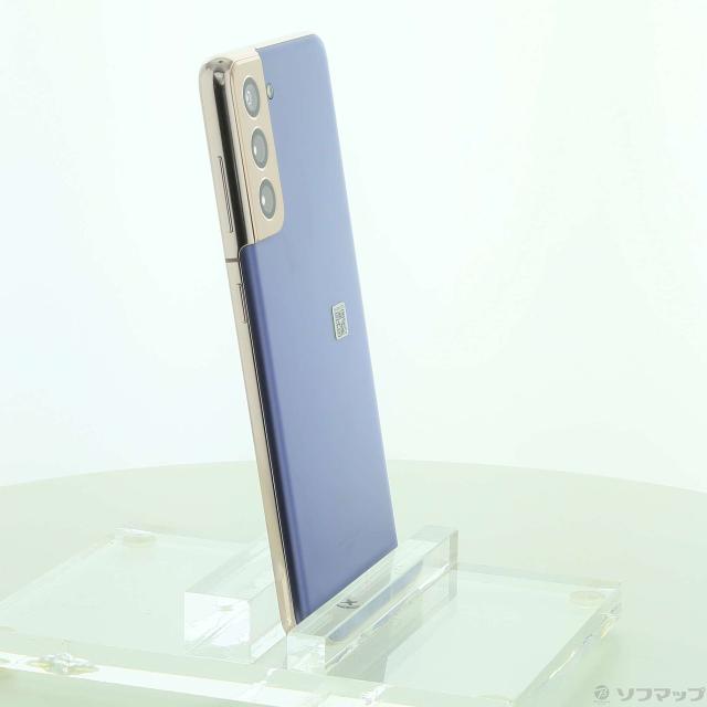 Galaxy S21 256GB SIMフリー ファントムバイオレット au 中古】Galaxy
