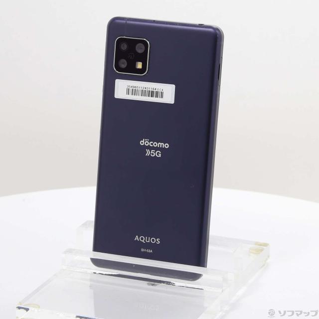 AQUOS - AQUOS sense 5G docomo版 スカイブルー SIMロック解除済み AQUOS sense 5G docomo版 スカイブルー SIMロック解除済み