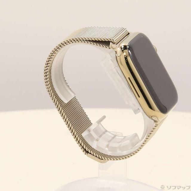中古)Apple Apple Watch Series 9 GPS + Cellular 45mm ゴールド