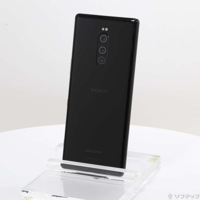 Xperia 1 SO-03L ブラック SiMロック解除済み Xperia 1 【中古】SIMロック解除済み SIMフリー SO-03L