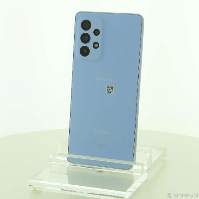 中古)SAMSUNG GALAXY A53 5G 128GB オーサムブルー SC-53C