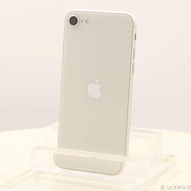 中古)Apple iPhone SE 第3世代 256GB スターライト MMYK3J/A SIM