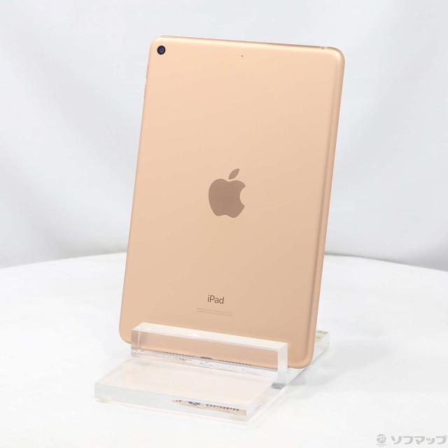 中古)Apple iPad mini 第5世代 64GB ゴールド MUQY2J/A Wi-Fi(368-ud)