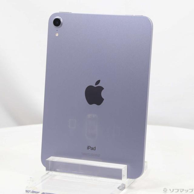 (中古)Apple iPad mini 第6世代 64GB パープル 3J366J/A Wi-Fi(297-ud)