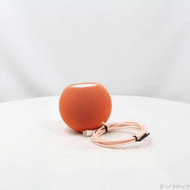 Apple - 中古Apple Pod mini オレンジ Apple◇Bluetoothスピーカー HomePod mini MJ2D3J/A A2374
