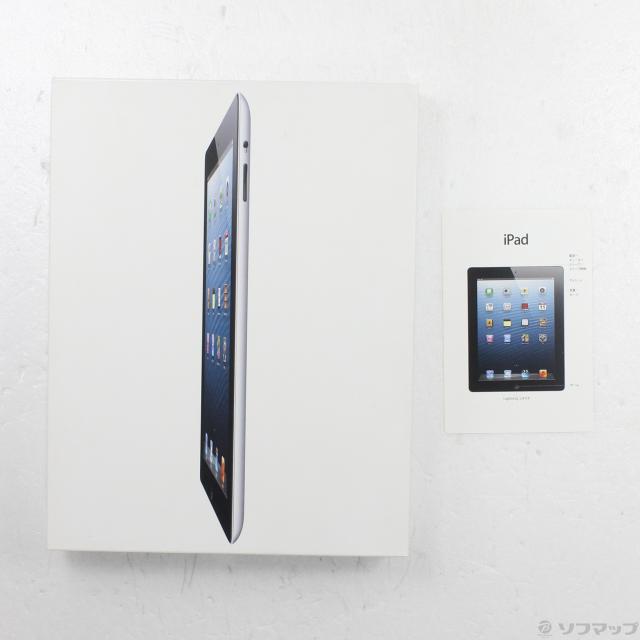 (中古)Apple iPad 第4世代 128GB ブラック ME392J/A Wi-Fi(247-ud)_4