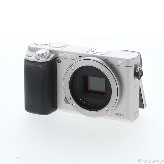 中古)SONY α6000 ボディ シルバー ILCE-6000(295-ud)