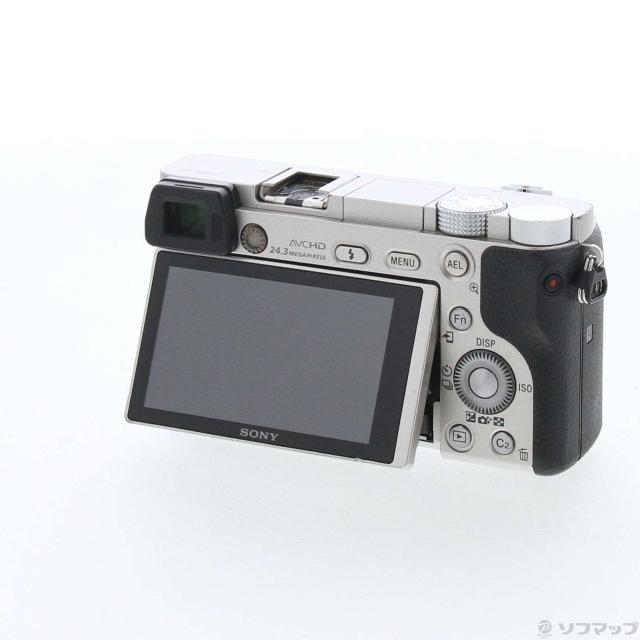 中古)SONY α6000 ボディ シルバー ILCE-6000(295-ud)