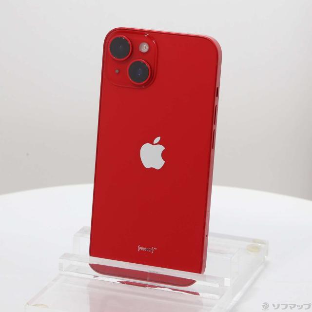 中古)Apple iPhone14 256GB プロダクトレッド MPWG3J/A SIM