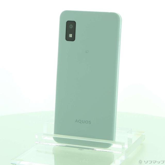 SHARP AQUOS wish3 SIMフリースマートフォン グリーン ファッ