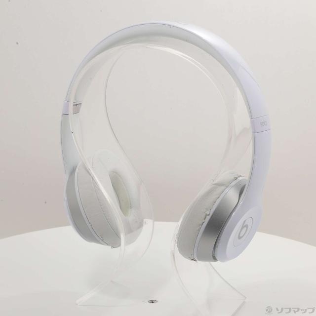 (中古)Beats by Dr. Dre Beats Solo2 MH8X2PA/A ホワイト(349-ud)