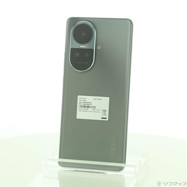 中古)OPPO OPPO Reno10 Pro 5G 256GB シルバーグレー CPH2541GY