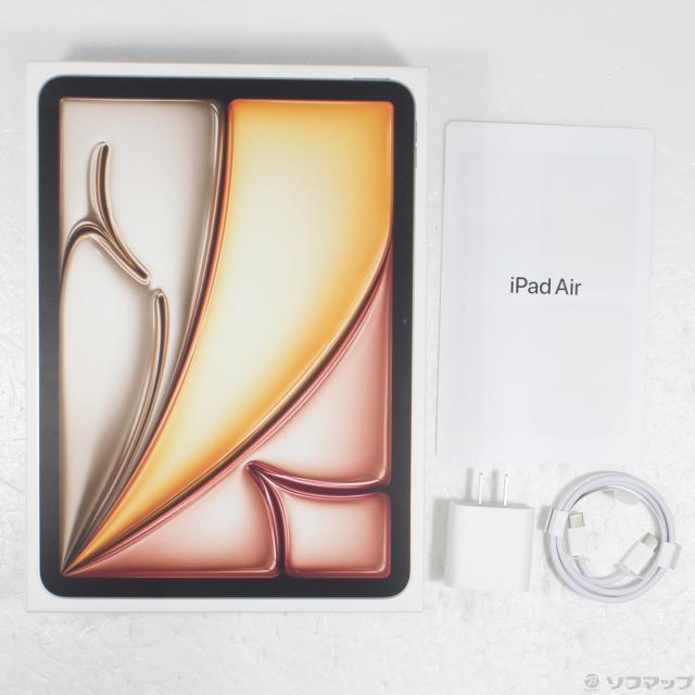 中古)Apple iPad Air 11インチ(M3) 256GB スターライト MCA44J/A