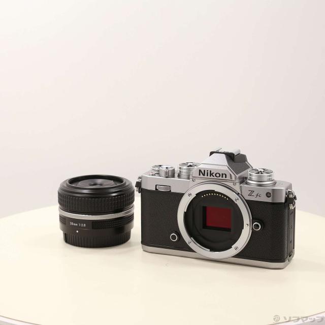 ニコン Nikon ミラーレス一眼カメラ(レンズキット)シルバー Z fc