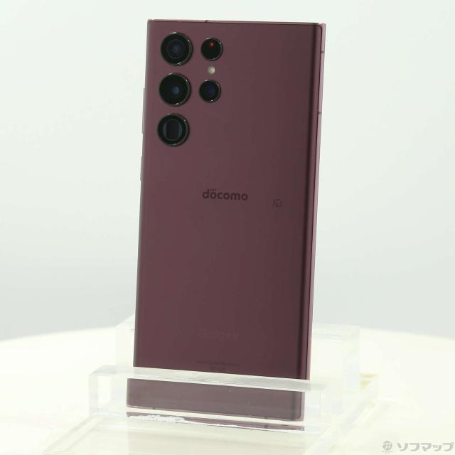 SAMSUNG Galaxy S22 Ultra 256GB バーガンディ SC-52C docomo SIM