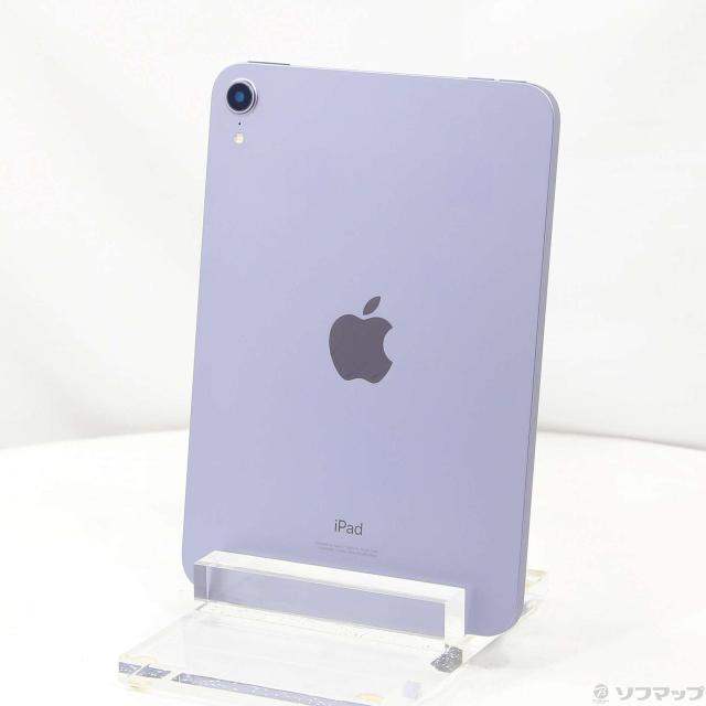 中古)Apple (展示品) iPad mini 第6世代 64GB パープル 3J366J/A Wi-Fi