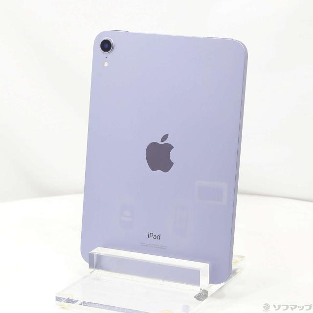 中古)Apple iPad mini 第6世代 64GB スターライト MK7P3J/A Wi-Fi(368-ud)