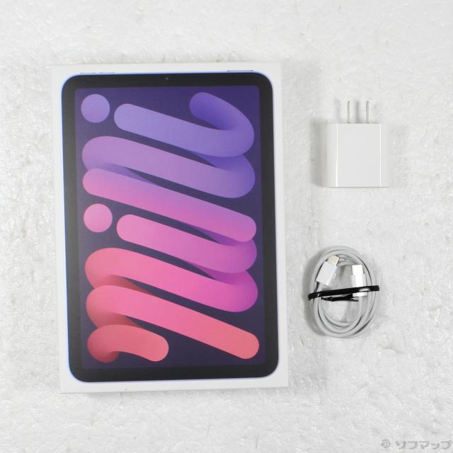 iPad mini 第6世代 パープル 64 GB MK7R3J/A【1745】 iPad mini 第六世代